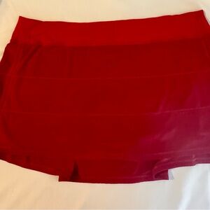 Women's Lululemon Red Skirt